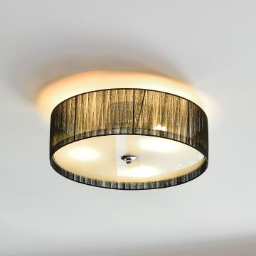 [lux.pro]® Luz de techo - Iluminación colgante - negro/blanco (3 x E27) - Lámpara de Plafón