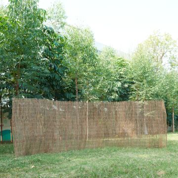 Valla de brezo Brielle ocultación ramillas secas 0,9kg/m² 500x200cm - Natural [casa.pro]