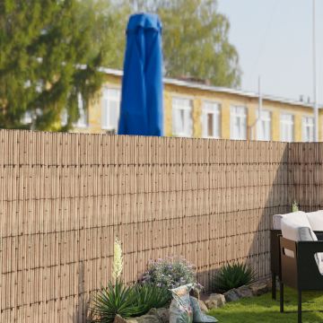 Cañizo Allzio privacidad con la estera de jardín de caña 300 x 150 cm - Color natural [casa.pro]